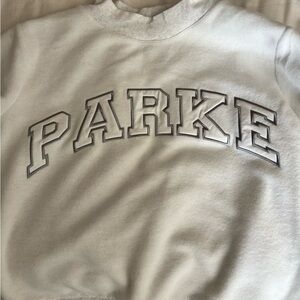 Parke Inside Out Varsity Mockneck